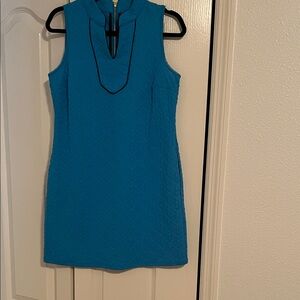 Crown & Ivy Vibrant Blue Sleeveless Mini Dress